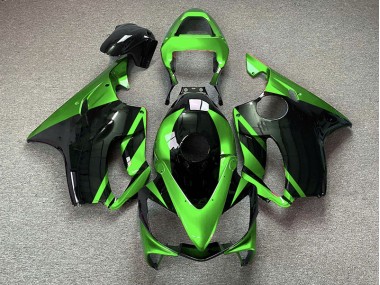 Online 2001-2003 Honda CBR600 F4i Fairings - Gloss Green and Black