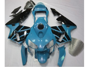 Online 2003-2004 Honda CBR600RR Fairings - Light Blue & Gloss Black