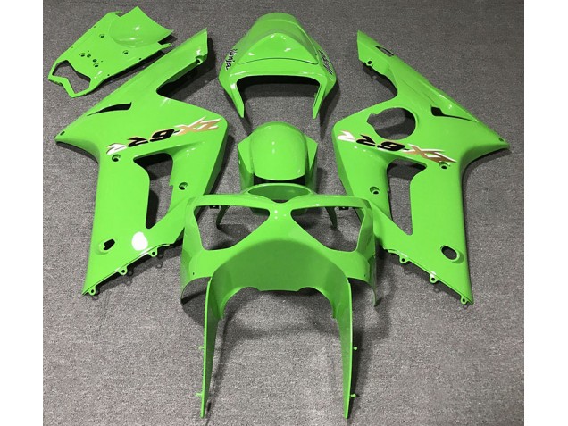 Online 2003-2004 Kawasaki ZX6R Fairings - Light Green
