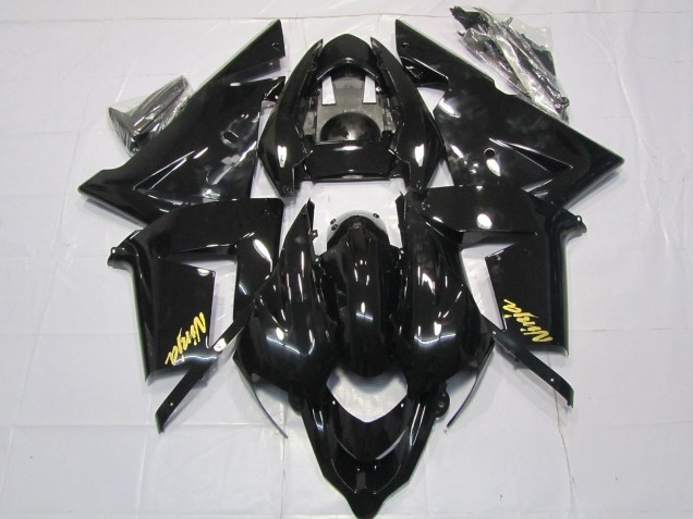Online 2004-2005 Kawasaki ZX10R Fairings - Black Gold