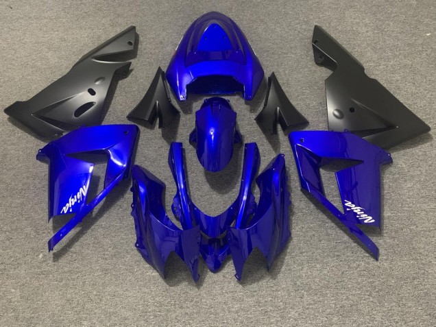 Online 2004-2005 Kawasaki ZX10R Fairings - Gloss Blue and Black