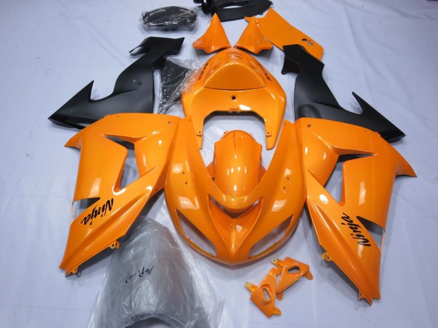 Online 2006-2007 Kawasaki ZX10R Fairings - Orange
