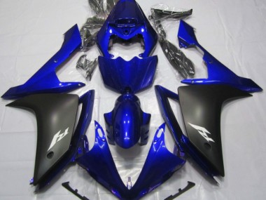 Online 2007-2008 Yamaha R1 Fairings - Gloss Blue and Black