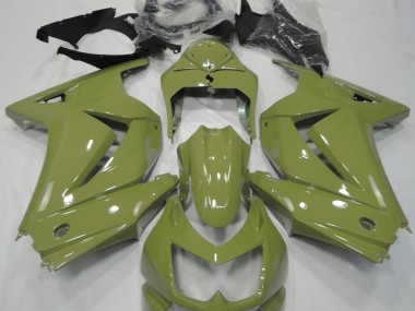 Online 2008-2013 Kawasaki Ninja 250 Fairings - Gloss Olive