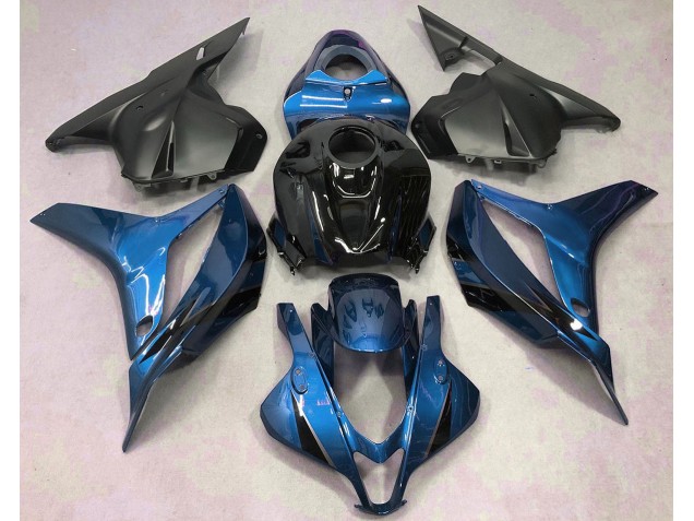 Online 2009-2012 Honda CBR600RR Fairings - Light Blue with Black