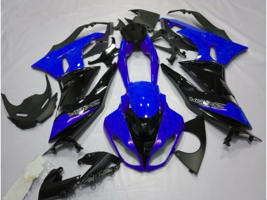 Online 2009-2012 Kawasaki ZX6R Fairings - Gloss Blue and Black