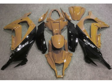 Online 2016-2019 Kawasaki ZX10R Fairings - Desert Tan and Black