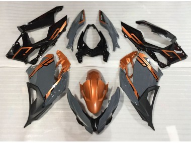 Online 2018-2020 Kawasaki Ninja 400 Fairings - Nardo Gray and Orange
